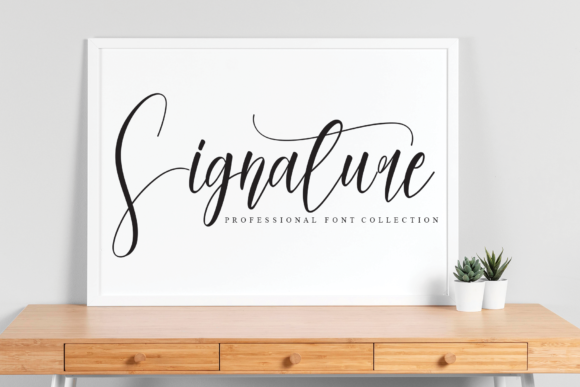 Honeymoon Romantic Font PNG with transparent background - Preview 2