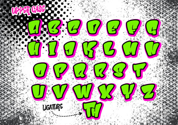 Killer Bees Font PNG with transparent background - Preview 1