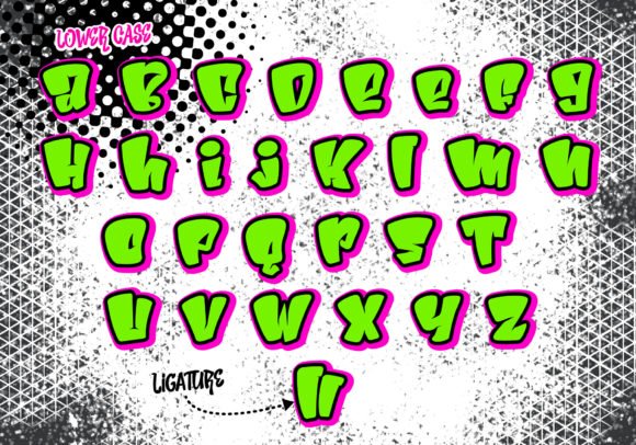 Killer Bees Font PNG with transparent background - Preview 2