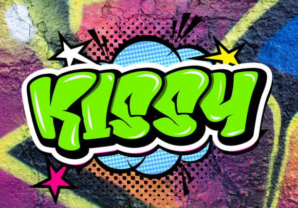 Killer Bees Font PNG with transparent background - Preview 3
