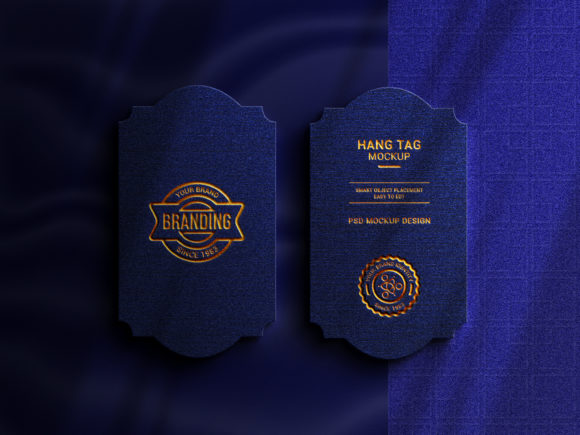 Luxury Logo Mockup with Hang Tag Graphic Logo Presentations By sujhonsharma