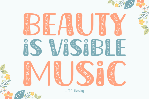 Marie Honey Font PNG with transparent background - Preview 1