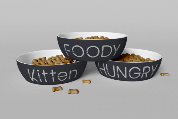 Meow Font PNG with transparent background - Preview 1