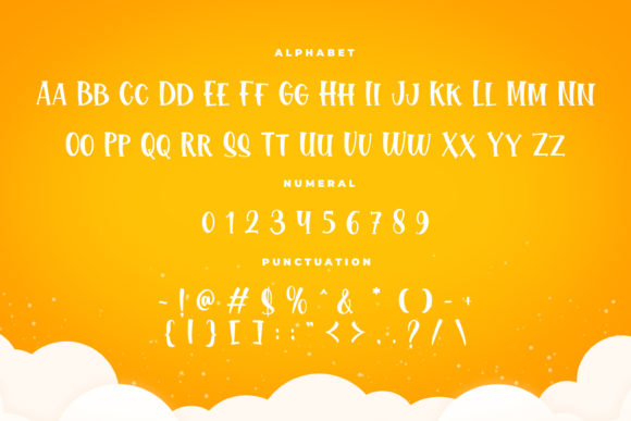 Morning Craft Font PNG with transparent background - Preview 4