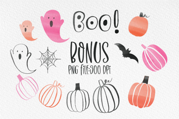 Peace Love Halloween Font PNG with transparent background - Preview 1