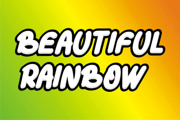 Qoro Font PNG with transparent background - Preview 2