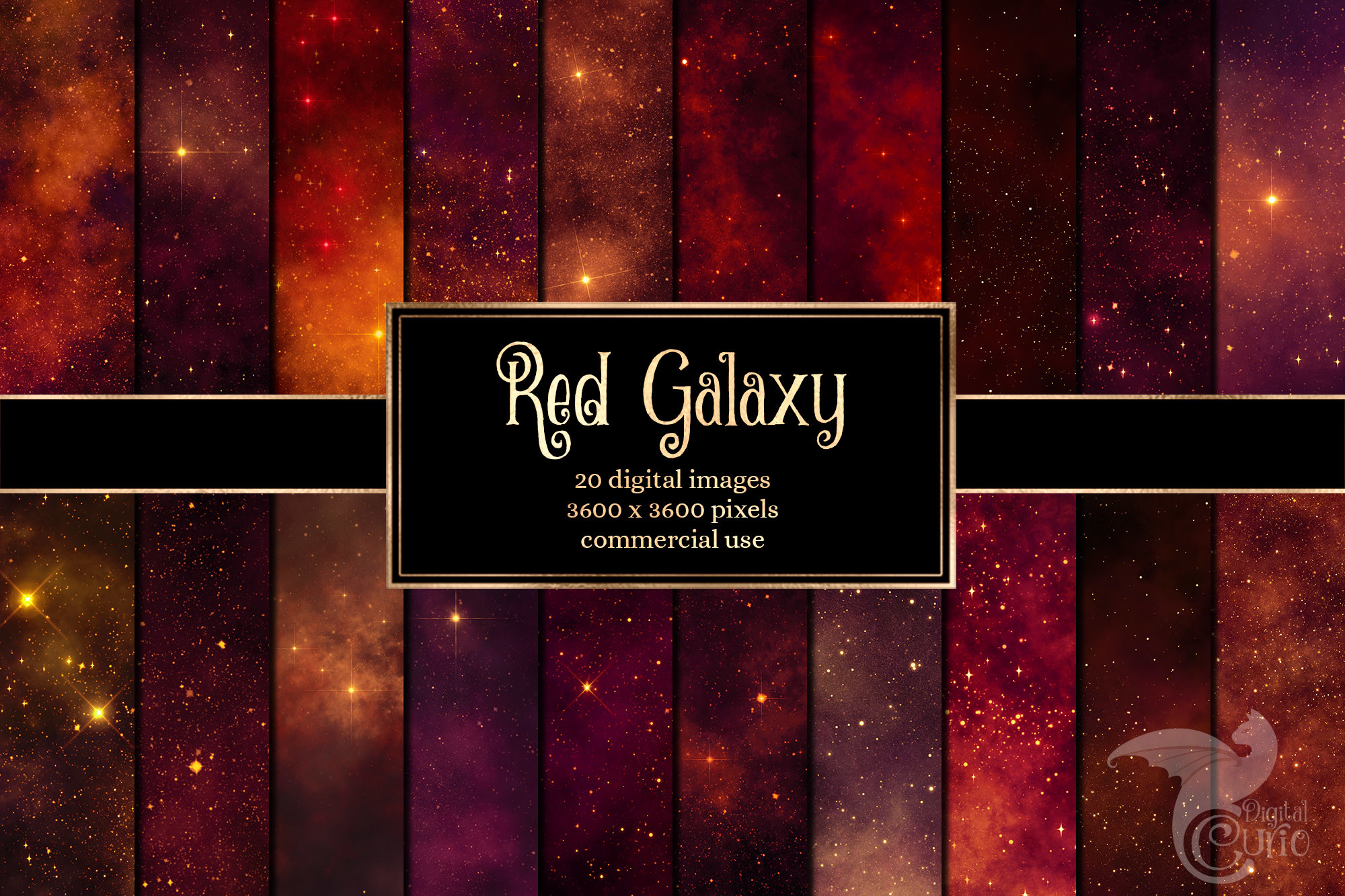 Red Galaxy Backgrounds