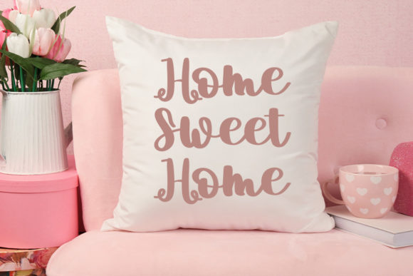 Sewing Friends Font PNG with transparent background - Preview 2