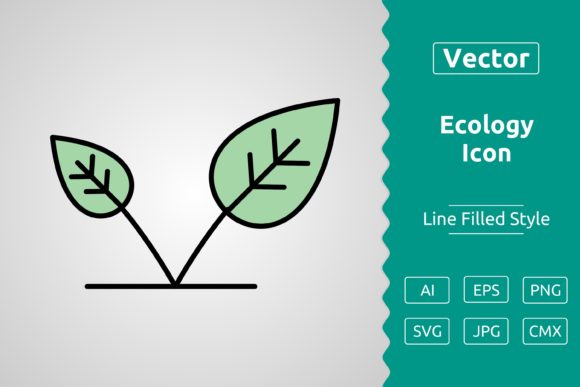 Vector Ecology Filled Outfilled Icon Graphic by Muhammad Atiq ...