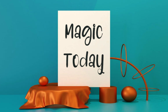Milk Monday Font PNG with transparent background - Preview 2
