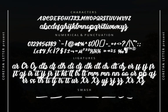 Morgantara Font PNG with transparent background - Preview 6