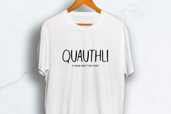 Quauthli Font PNG with transparent background - Preview 4