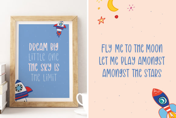 Astronaut Trio Font - Preview 2