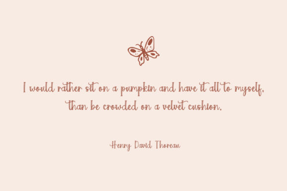 Autumn Garden Font - Preview 3