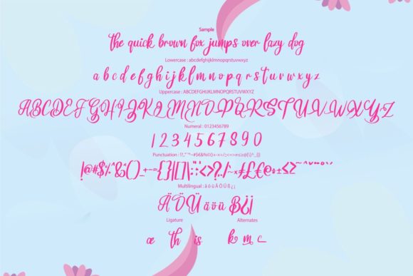 Balisa Script Font - Preview 5