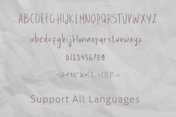 Broken Home Font - Preview 3