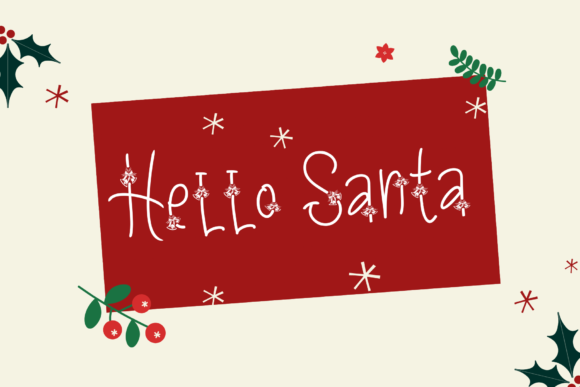 Christmas Joyful Font - Preview 2
