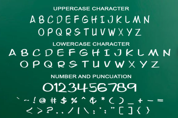 College Student Font - Preview 3