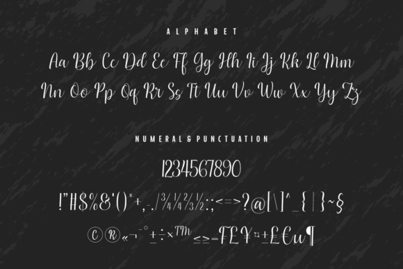 Crysthel Font - Preview 6