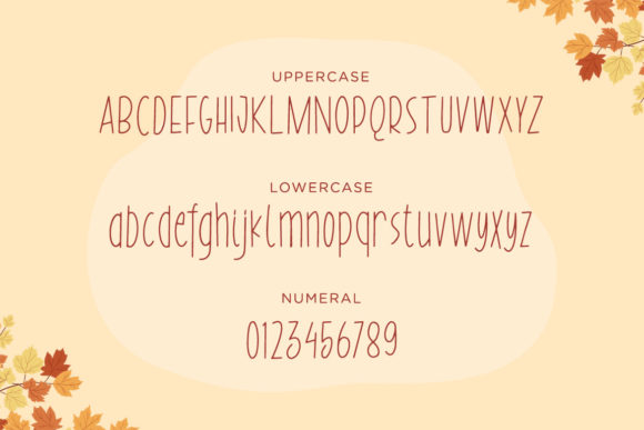 Fall Season Font - Preview 1