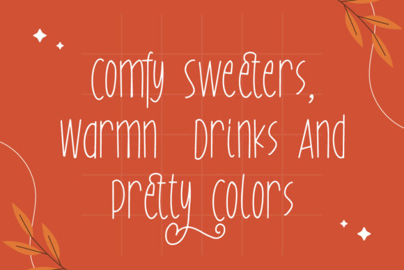 Fall Season Font - Preview 4