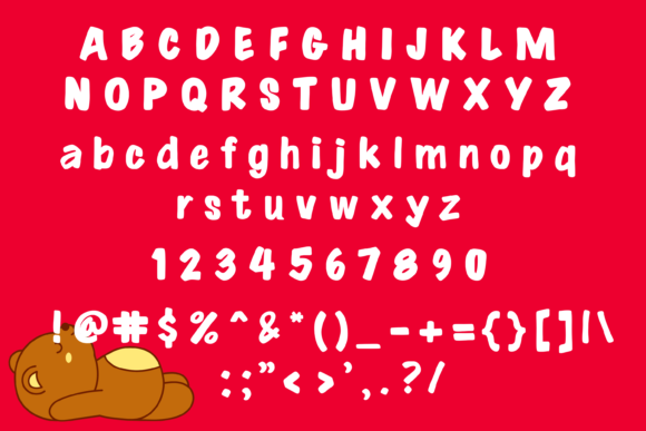 Gummy Bear Font - Preview 5