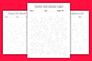 Line and Shapes Tracing for Kids Book Graphic by Creatohub · Creative ...