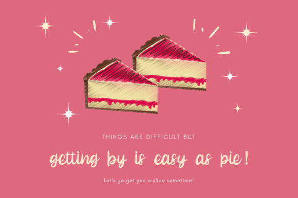 Little Pudding Font PNG with transparent background - Preview 2