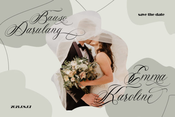 Melody of Love Font font preview - 1