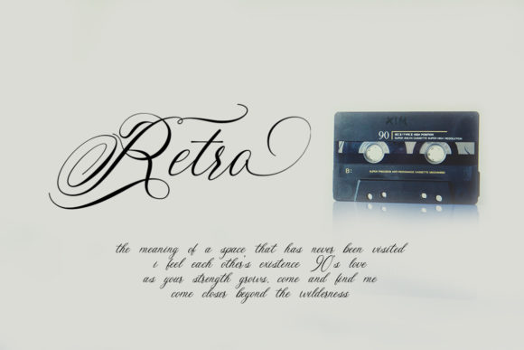 Melody of Love Font font preview - 2