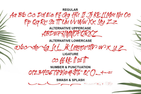 Morrissey Font PNG with transparent background - Preview 2