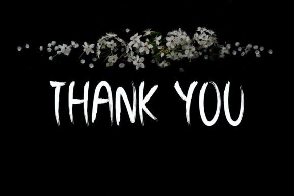 Night Flower Font PNG with transparent background - Preview 3