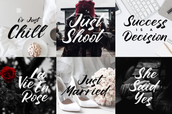 Ruffle Font PNG with transparent background - Preview 2
