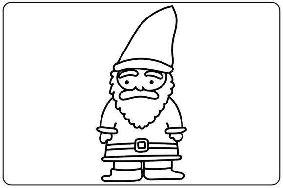 Santa Claus Christmas Coloring Page