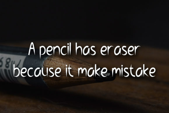 Small Pencil Font PNG with transparent background - Preview 1