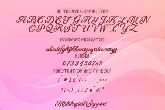 Angelina Beautiful Font - Preview 5