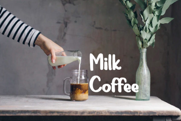 Arabica Coffee Font PNG with transparent background - Preview 1
