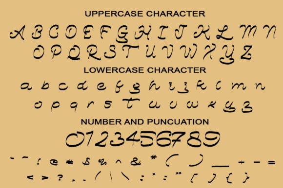 Backpacker Font - Preview 2