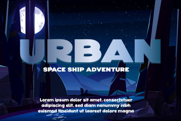 Black Foroth Font - Preview 1