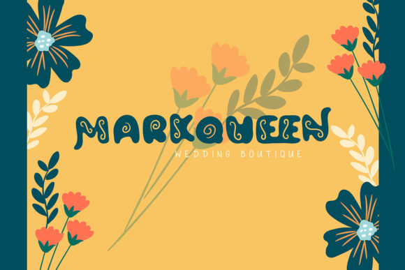 Bon & Bin Font - Preview 3