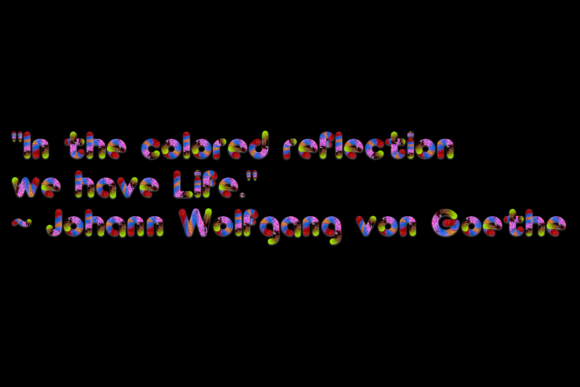Colorful Ice Font - Preview 2