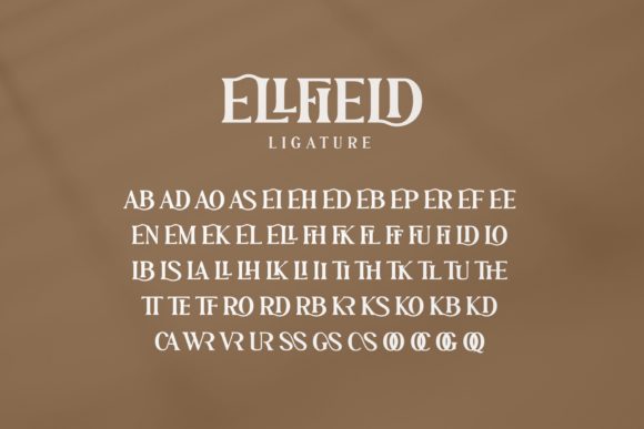 Ellfield Font - Preview 6