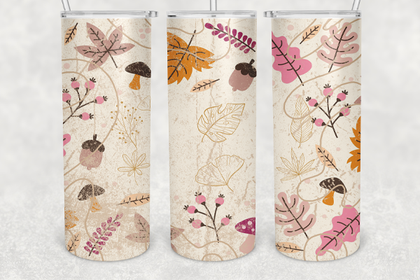 Fall - Autumn Skinny Tumbler Sublimation