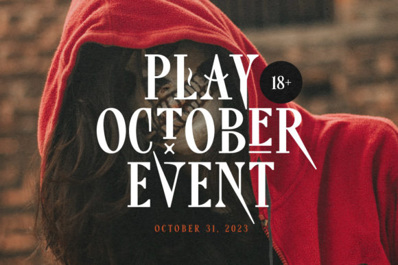 Freaky Story Font PNG with transparent background - Preview 3