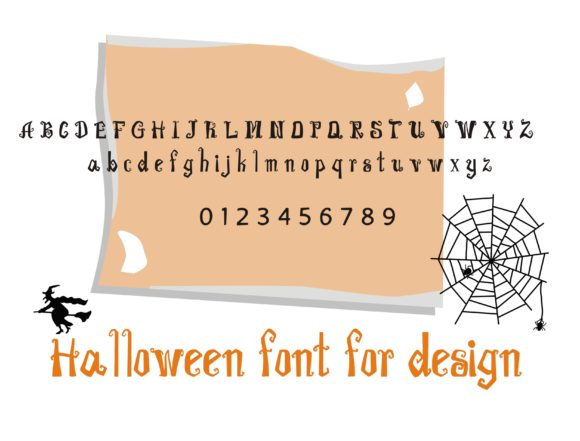 Halloween Font - Preview 1