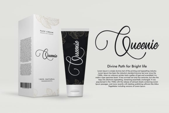 Honey Brook Font PNG with transparent background - Preview 1