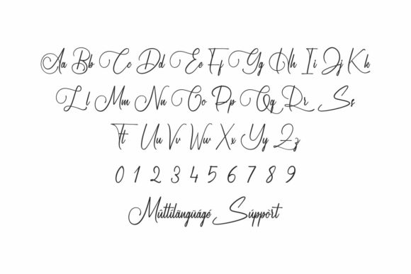 Honey Brook Font PNG with transparent background - Preview 2