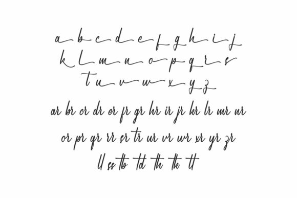 Honey Brook Font PNG with transparent background - Preview 4