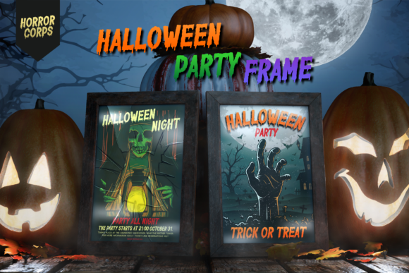 Horror Corps Font PNG with transparent background - Preview 1