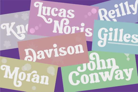 Latilla Font PNG with transparent background - Preview 3